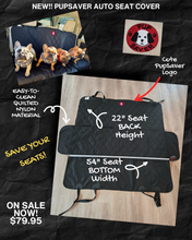 NEW! PupSaver Auto Seat Protector