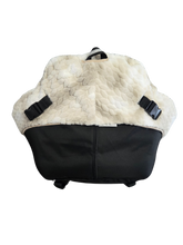 NEW! PupSaver Reversible Whole Seat Cover Tan/ Minky Cable