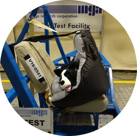 Crash tested dog car seat online